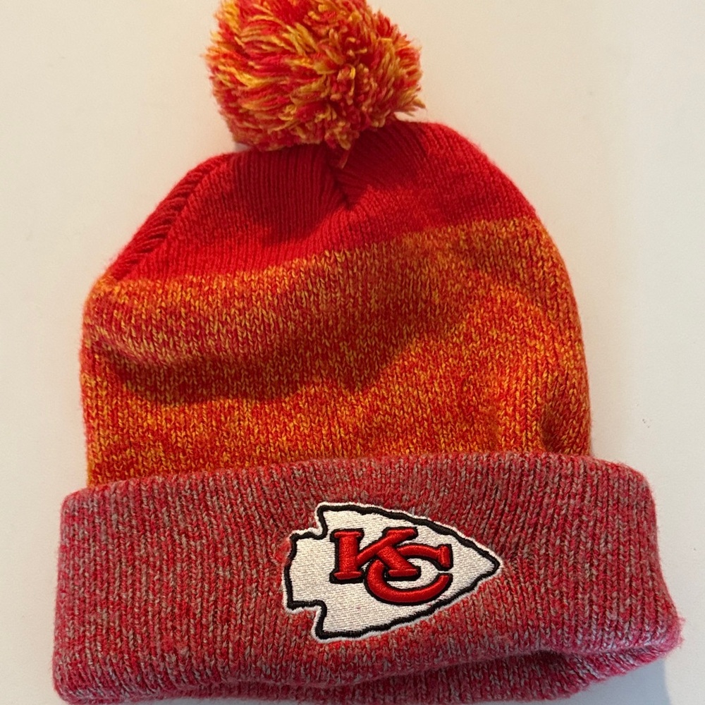 Kansas City Chiefs Red Knit Beanie winter